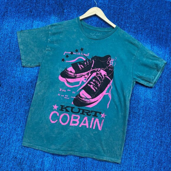 Kurt Cobain Alternative Rock Graphic T-Shirt Size Large - Picture 3 of 5
